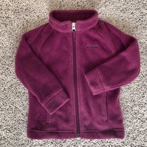 Toddler Girl Columbia Fleece Jacket